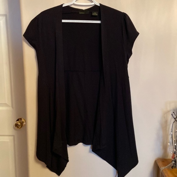 Short sleeve blk cardigan - Picture 1 of 6